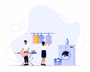 کاربرد نرم افزار حسابداری را برای شغل خشکشویی و اتوشویی